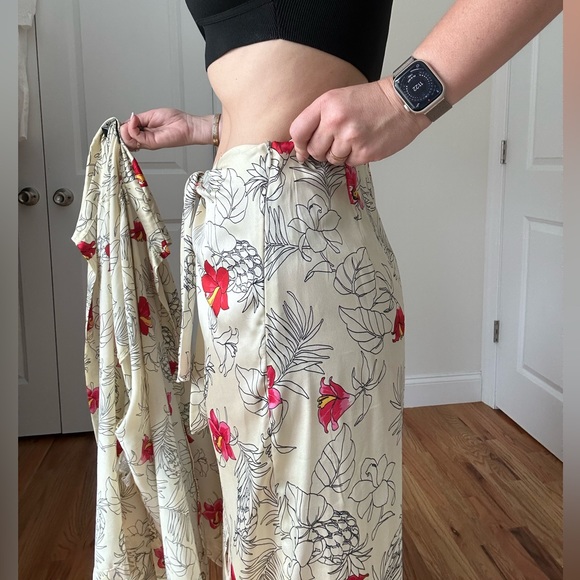 Zara Tropical Printed Skirt Set - Picture 9 of 12